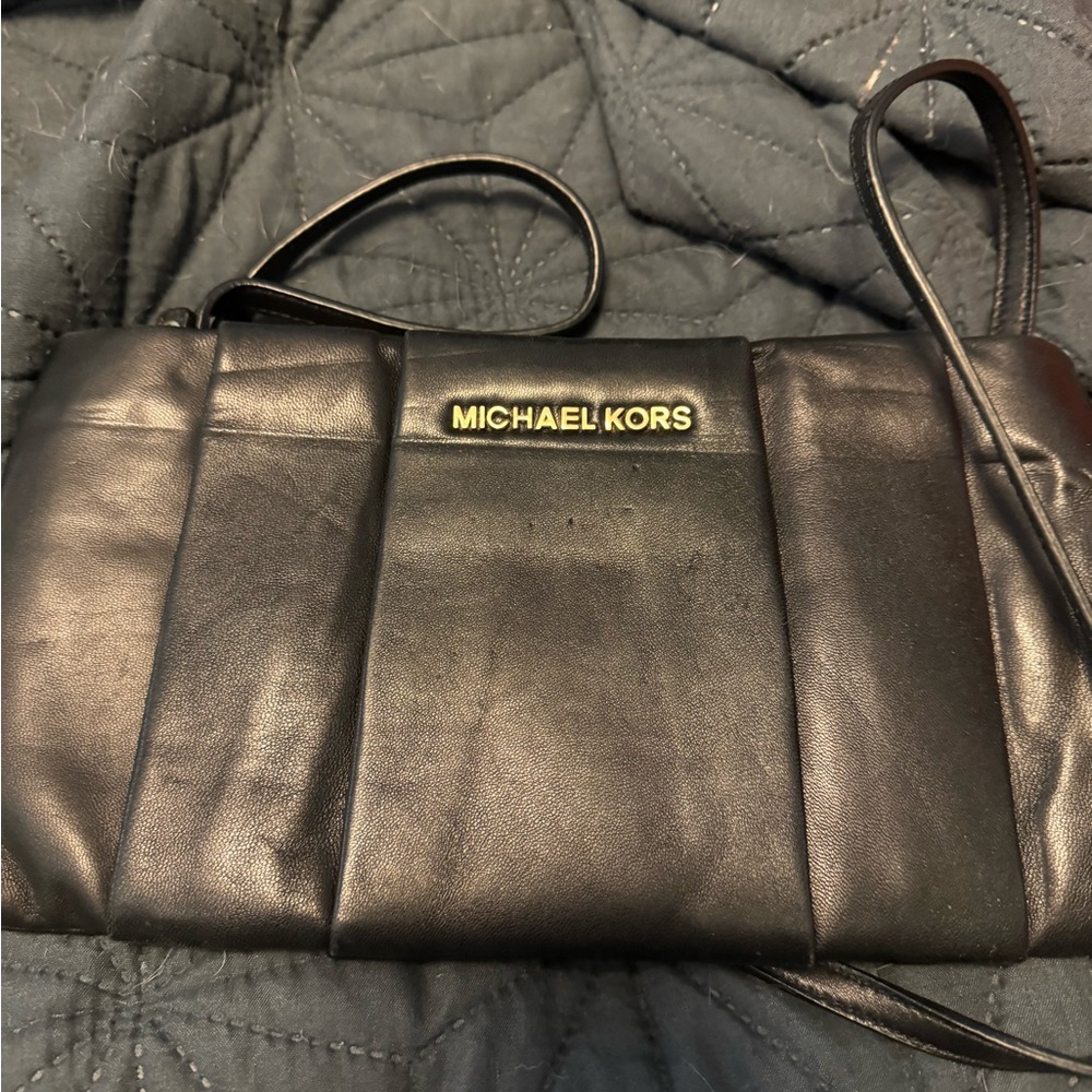 Ladies Michael Kors black handbag